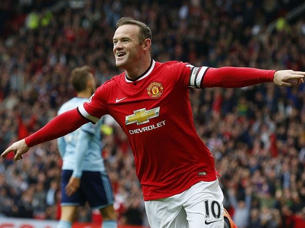 Wayne Rooney có mặt trong top ghi bàn nhiều nhất